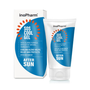 INOPHARM AFTER SUN SOS COOLING GEL Vėsinantis gelis po įdegio, 150 ml