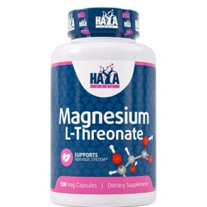 Haya Labs Magnesium L-Threonate 120 kaps. (Magnio L-treonatas)