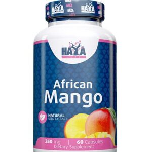Haya Labs African Mango (Afrikinio mango sėklų ekstraktas) 60 kaps.