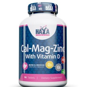 Haya Labs Calcium Magnesium & Zinc with Vitamin D 90 tab. (kalcis,magnis,cinkas, vitaminas D)