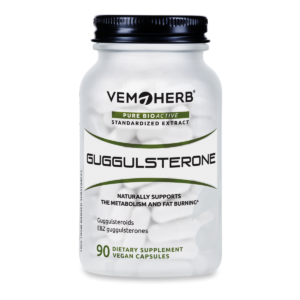 VemoHerb Guggulsterone (indinio miramedžio (dervos) ekstraktas) 90 kaps.