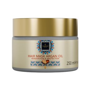 FAMIREL Argan Oil Plaukų kaukė su arganų aliejumi Atkuriamoji ir apsauganti, 250 ml